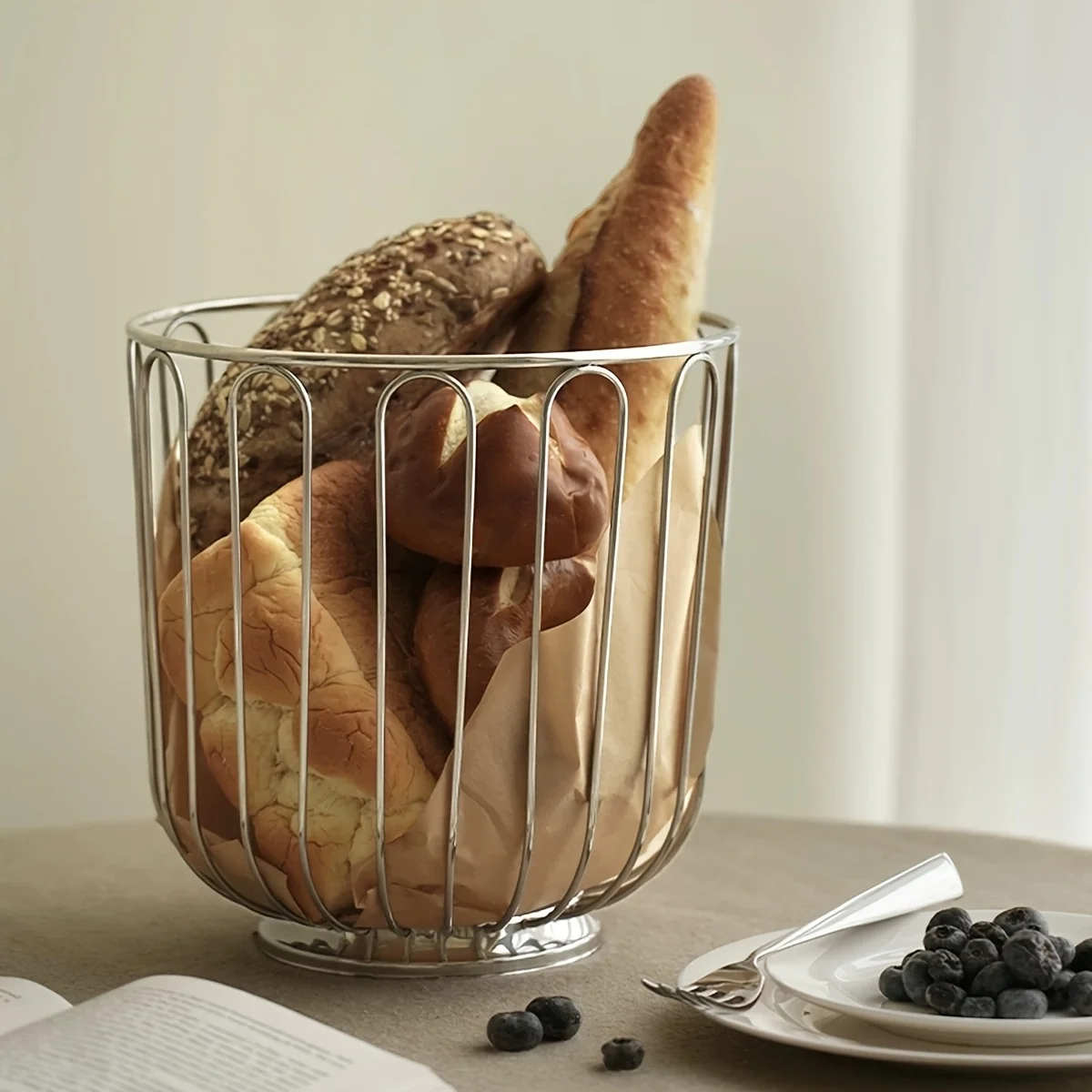 Elegant 304 Stainless Steel Fruit Bowl - Clear Grid Design for Citrus, Limes, and Home Decor Storage, Food-Safe Kitchen
Elegant 304 Stainless Steel Fruit Bowl - Clear Grid Design for Citrus, Limes, and Home Decor Storage, Food-Safe Kitchen