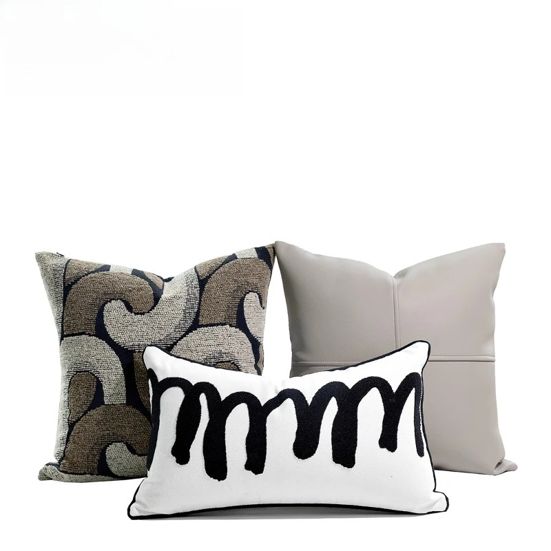 Grey Cushion Cover Jacquard Pillow Case Letter Decoration Pillowcase Case for Chair Sofa Bedroom Living Room Home Decor
Grey Cushion Cover Jacquard Pillow Case Letter Decoration Pillowcase Case for Chair Sofa Bedroom Living Room Home Decor