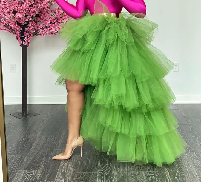 New hot lotus leaf edge stabs high and low women, tulip skirt party, t ü ll rock tower, evening skirt
New hot lotus leaf edge stabs high and low women, tulip skirt party, t ü ll rock tower, evening skirt
