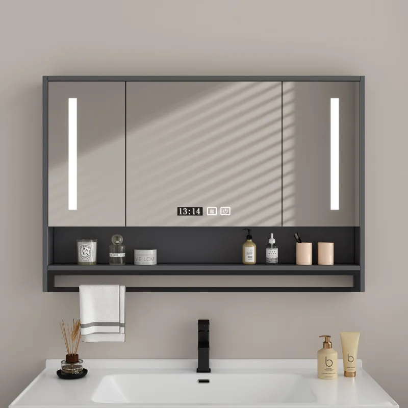 Wooden Decorations Bathroom Cabinet Modern Skincare Display Shelves Cupboard Space Saver Accessories Gabinete Salon Furniture
Wooden Decorations Bathroom Cabinet Modern Skincare Display Shelves Cupboard Space Saver Accessories Gabinete Salon Furniture
