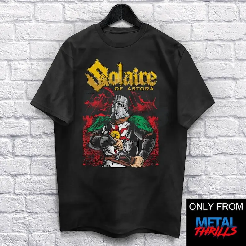 The Knight T-Shirt Unisex (For Men and Women) Shirt Gamer Shirt Heavy Metal Shirts Video game Shirt Music Retro
The Knight T-Shirt Unisex (For Men and Women) Shirt Gamer Shirt Heavy Metal Shirts Video game Shirt Music Retro