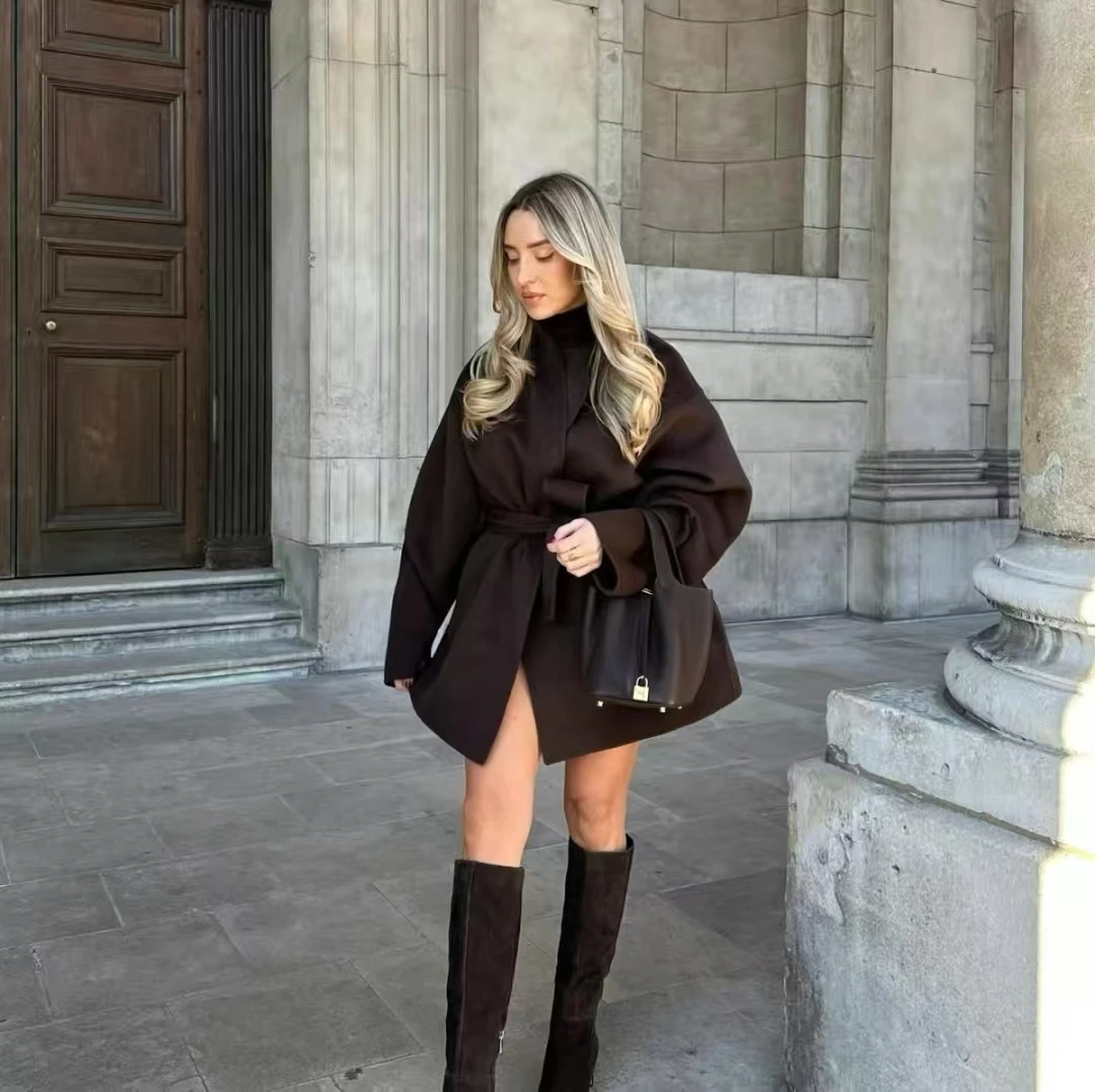 Laxsesu 2025 Fashionable Versatile Trendy Autumn Winter Best-selling Solid Color Temperament Waist-tied Coat Jacket
Laxsesu 2025 Fashionable Versatile Trendy Autumn Winter Best-selling Solid Color Temperament Waist-tied Coat Jacket