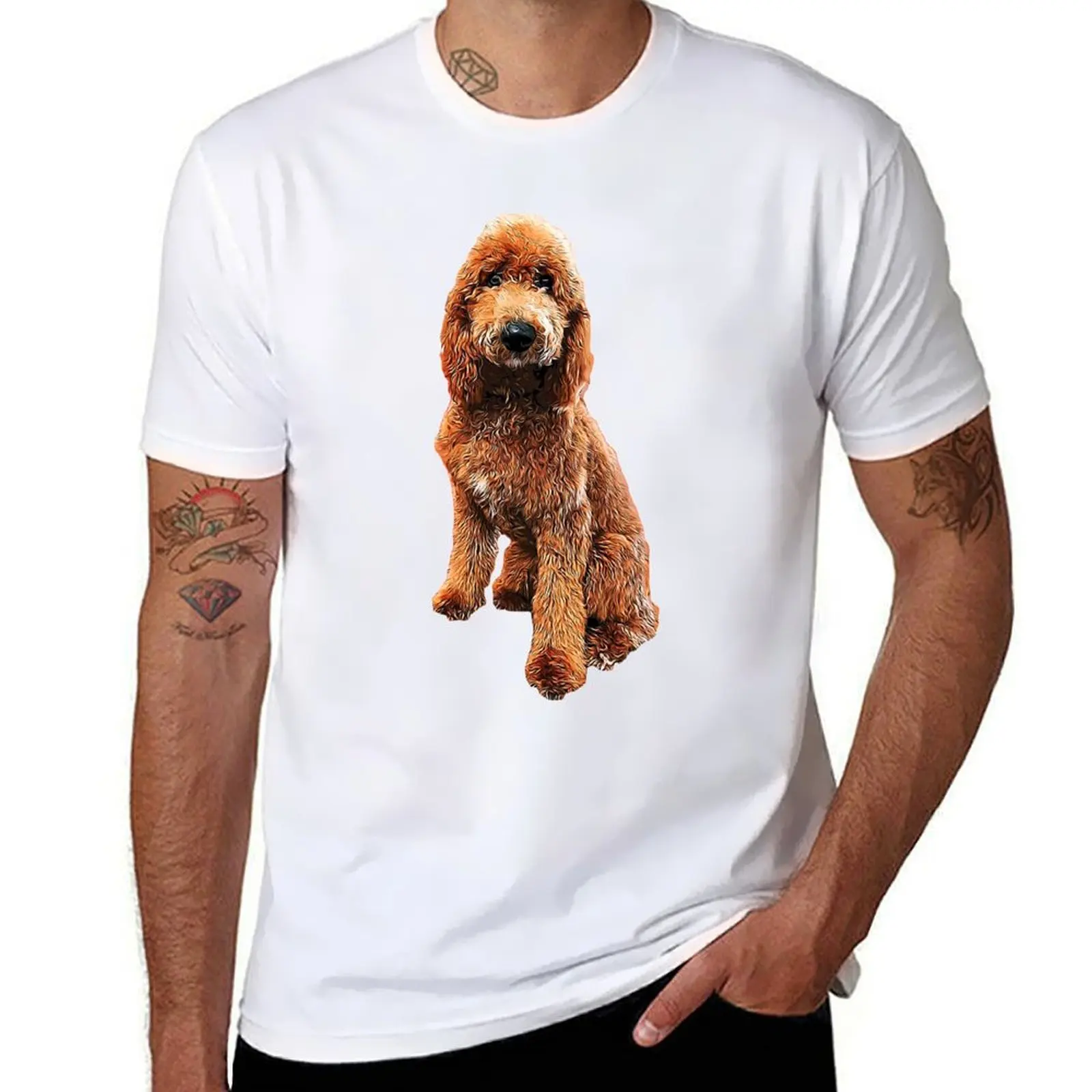 Футболка Goldendoodle Golden Doodle Cute Puppy Dog, хлопковая футболка, мужские футболки для мужчин, футболка
Футболка Goldendoodle Golden Doodle Cute Puppy Dog, хлопковая футболка, мужские футболки для мужчин, футболка