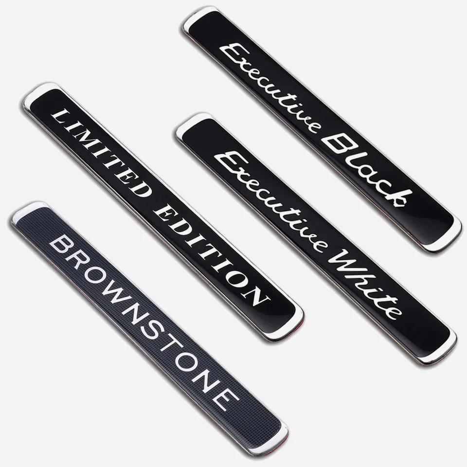 Car Sticker Emblem Badge Decal For BMW Audi Nissan Toyota Tundra Corolla Prado Brownstone Executive Black White Limited Edition
Car Sticker Emblem Badge Decal For BMW Audi Nissan Toyota Tundra Corolla Prado Brownstone Executive Black White Limited Edition