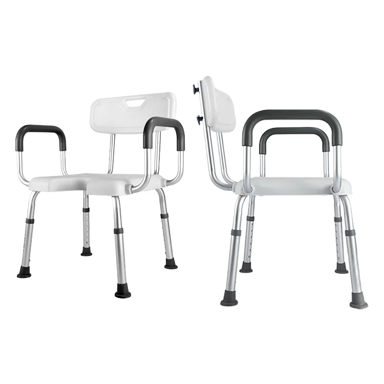 Lightweight Aluminum Adjustable Shower Chair New Waterproof Bathroom Safety Equipment For Wheelchair Patients For Home Hospital
Lightweight Aluminum Adjustable Shower Chair New Waterproof Bathroom Safety Equipment For Wheelchair Patients For Home Hospital