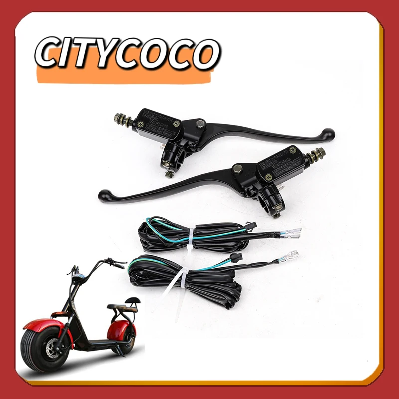 Electric Scooter For Citycoco Modified Accessories parts Brake Pump Front Master Cylinder Hydraulic Brake Lever
Electric Scooter For Citycoco Modified Accessories parts Brake Pump Front Master Cylinder Hydraulic Brake Lever