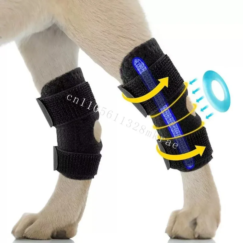 New comfortable neoprene dog knee pads for leg sprain protection and leg abduction surgery
New comfortable neoprene dog knee pads for leg sprain protection and leg abduction surgery