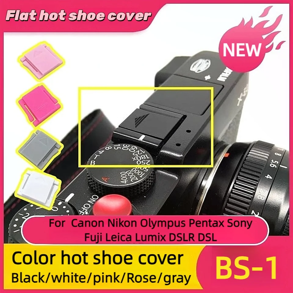 Camera Flash Hot Shoe Protection Cover Universal accessories BS-1 For Canon Nikon Olympus Pentax Sony Fuji Leica Lumix DSLR SLR
Camera Flash Hot Shoe Protection Cover Universal accessories BS-1 For Canon Nikon Olympus Pentax Sony Fuji Leica Lumix DSLR SLR