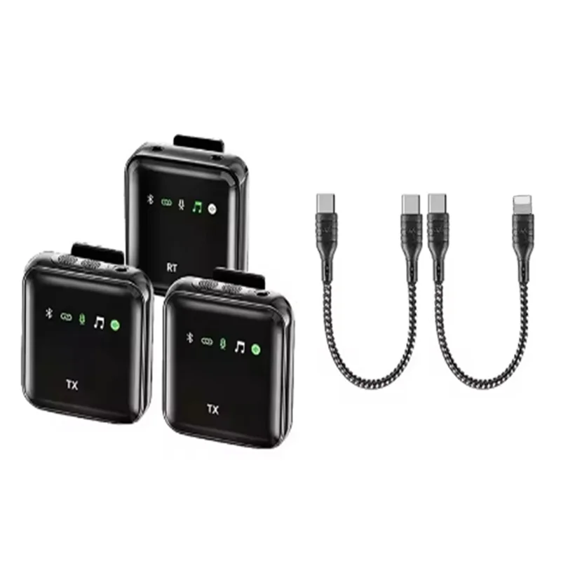 ABSQ-2.4G Беспроводная петличная микрофонная система Микрофон для записи аудио и видео Мини Bluetooth-микрофон для Android/камеры/ноутбука
ABSQ-2.4G Беспроводная петличная микрофонная система Микрофон для записи аудио и видео Мини Bluetooth-микрофон для Android/камеры/ноутбука