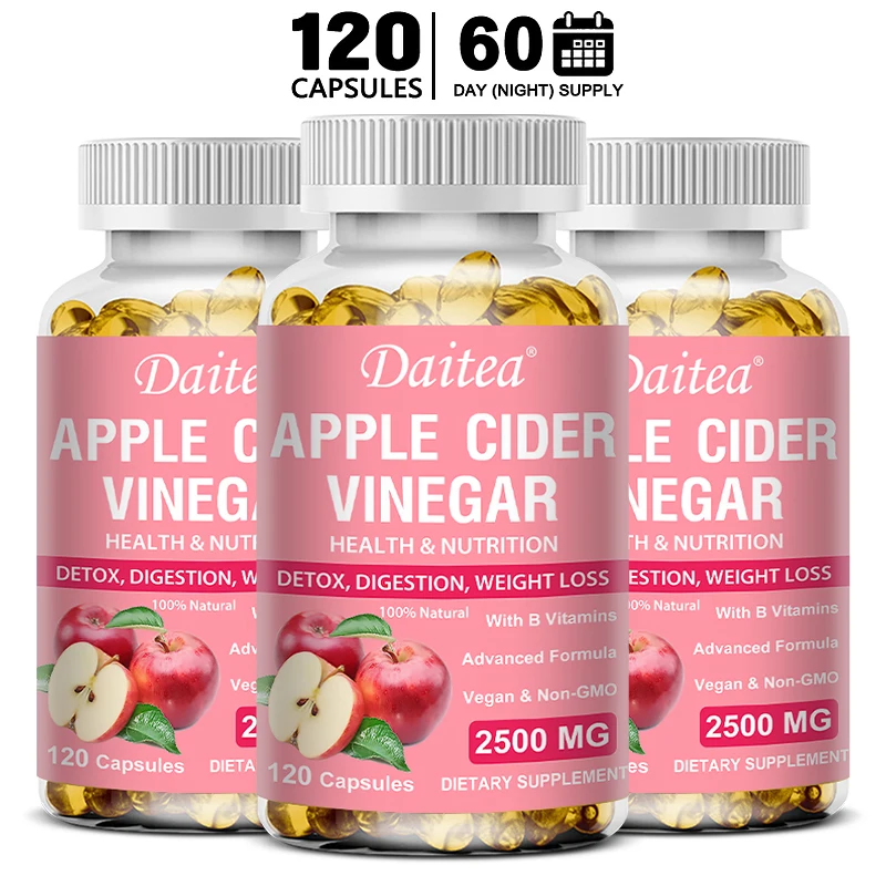 Organic Apple Cider Vinegar Capsules - Contains Organic Beetroot, Pomegranate, and Vitamin C - Healthy Weight Management,Digestion,Detox & Immune Soothes Gas & Bloating
Organic Apple Cider Vinegar Capsules - Contains Organic Beetroot, Pomegranate, and Vitamin C - Healthy Weight Management,Digestion,Detox & Immune Soothes Gas & Bloating