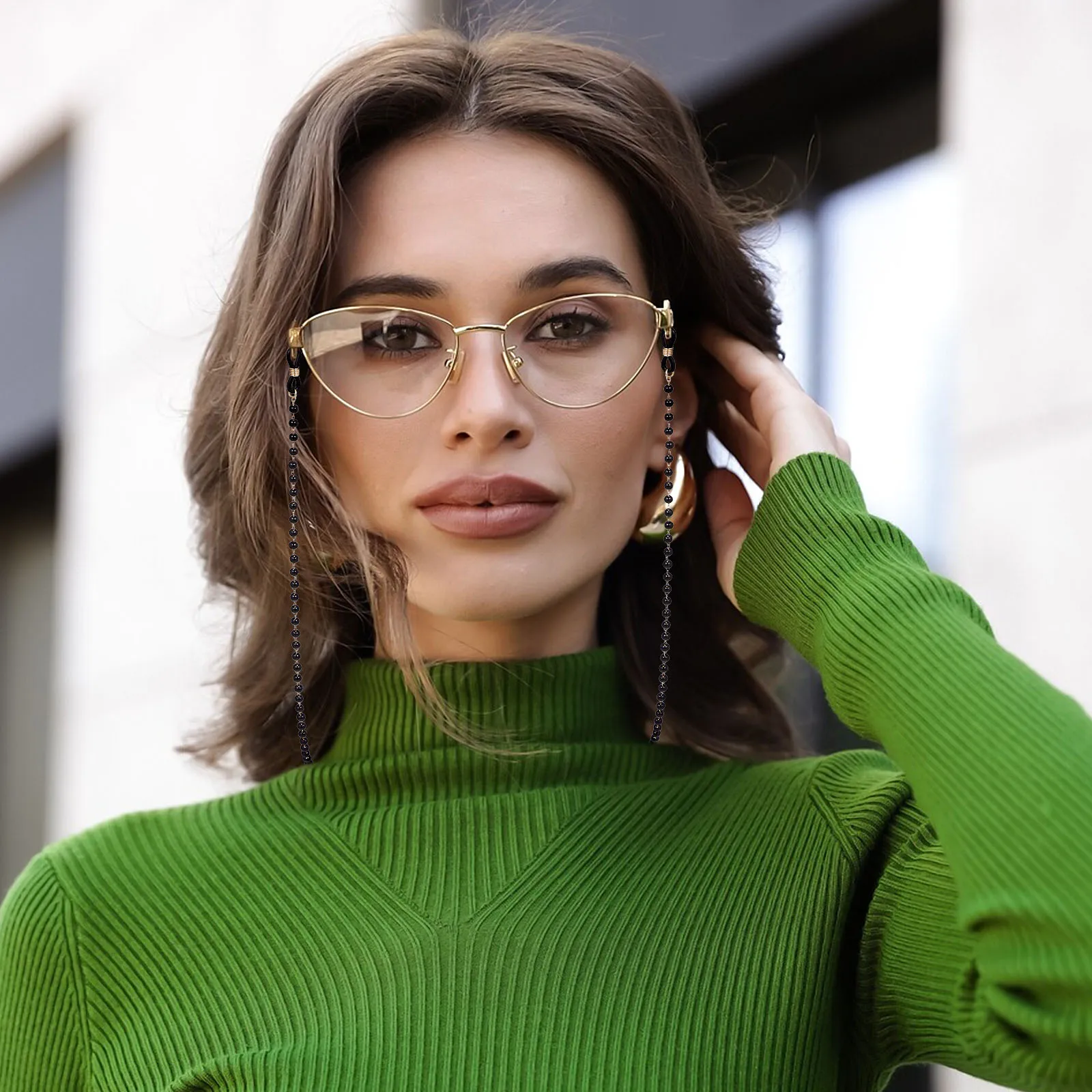 Electrophoresis Glasses Chain Copper Metal Eyewear Rope Anti-lost Lanyard Mask Accessory Durable Practical Outdoor Necklace
Electrophoresis Glasses Chain Copper Metal Eyewear Rope Anti-lost Lanyard Mask Accessory Durable Practical Outdoor Necklace