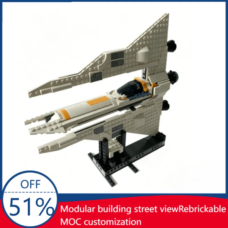 330PCS Character Gauntlet Space Fighter Model MOC Creative Building Blocks DIY Assembly Education Toy Collection Festival Gift
330PCS Character Gauntlet Space Fighter Model MOC Creative Building Blocks DIY Assembly Education Toy Collection Festival Gift