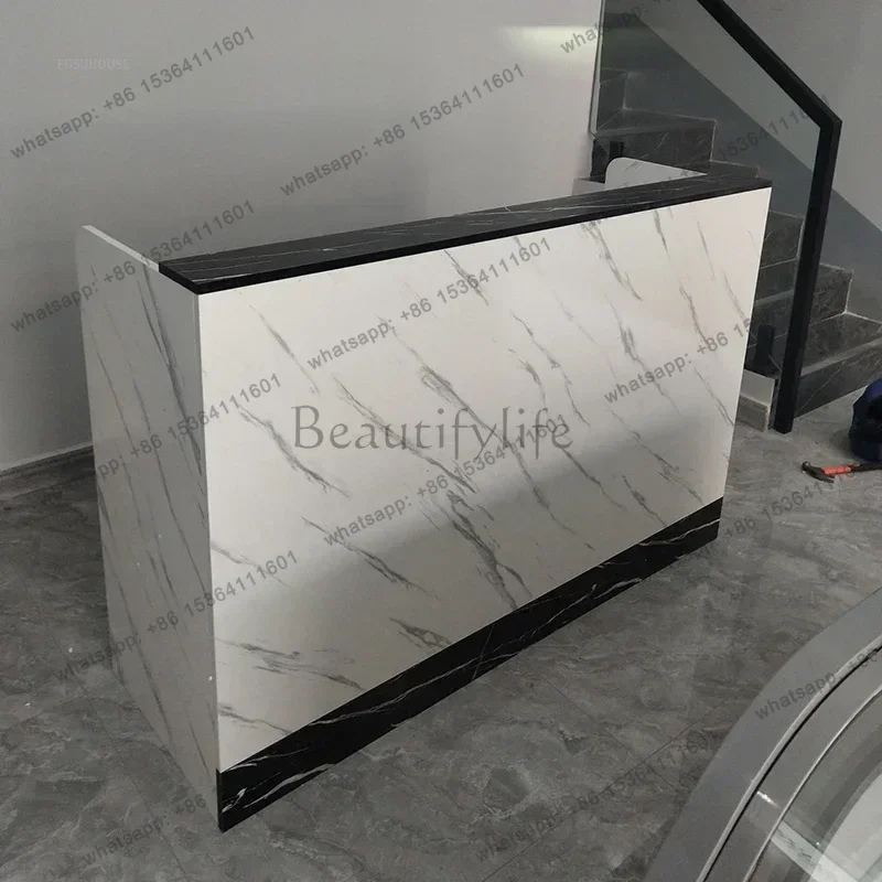 Simple Modern Office Reception Desks Hairdressing Clothing Store Front Desk Reception Counter Beauty Salon Checkout Counter T N
Simple Modern Office Reception Desks Hairdressing Clothing Store Front Desk Reception Counter Beauty Salon Checkout Counter T N