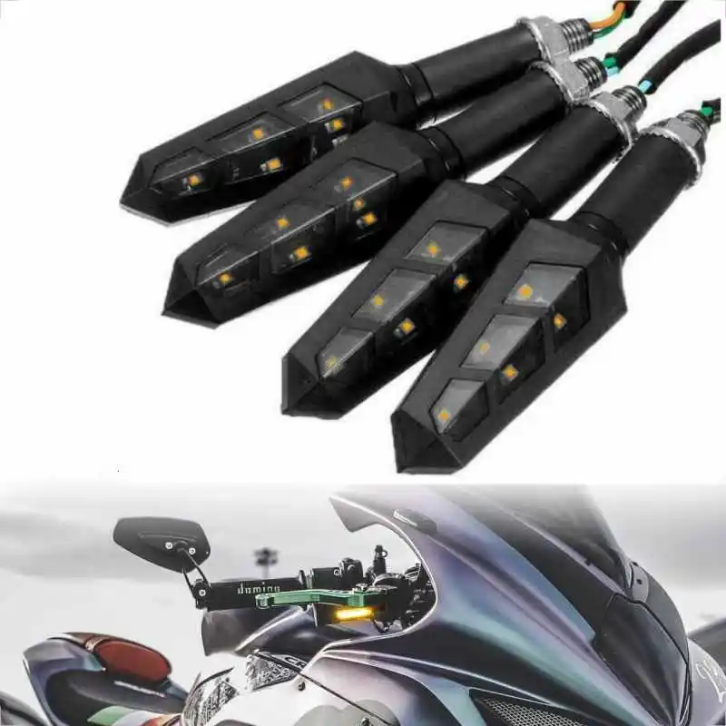 4PC Motorcycle Turn Signals Amber Light12V LED Indicator Light Suitable For All Motorcycle Models Easy To Install
4PC Motorcycle Turn Signals Amber Light12V LED Indicator Light Suitable For All Motorcycle Models Easy To Install