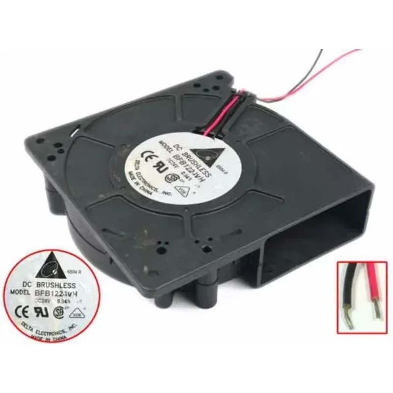 Delta Electronics BFB1224VH DC 24 В 0,84 А 120x120x32 мм 2-проводной охлаждающий вентилятор для сервера
Delta Electronics BFB1224VH DC 24 В 0,84 А 120x120x32 мм 2-проводной охлаждающий вентилятор для сервера