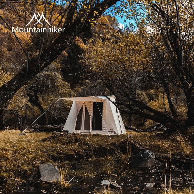 Mountainhiker New Outdoor With Windows Tent Waterproof wind Uv Sunshade Canopy For 4/6 Person Self Driving Camping Portable Tent
Mountainhiker New Outdoor With Windows Tent Waterproof wind Uv Sunshade Canopy For 4/6 Person Self Driving Camping Portable Tent