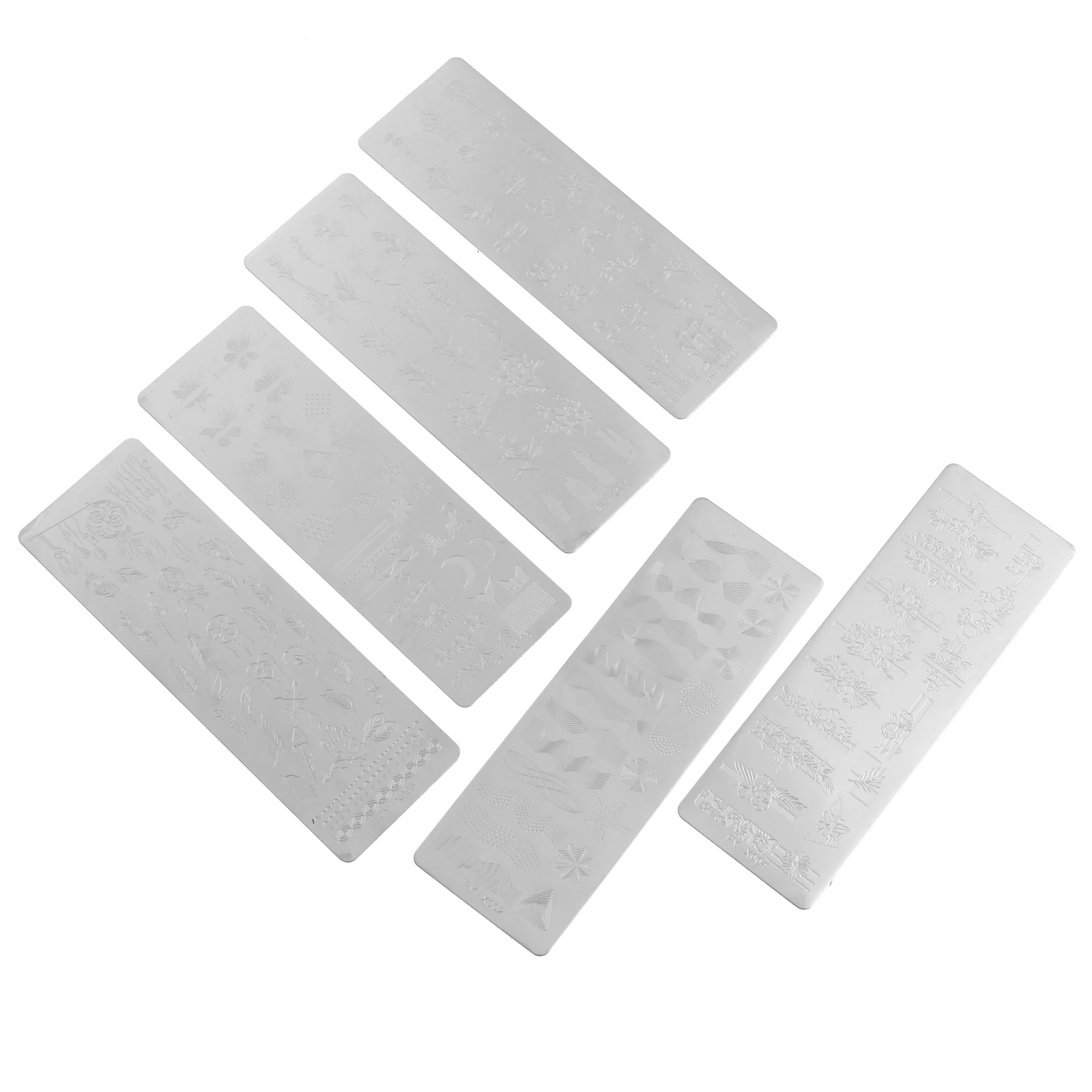 6 Pcs Nail Stamping Plates Metal Design Simple Floral Templates for Nails Decoration Stamping Kit Beauty Tools Nail
6 Pcs Nail Stamping Plates Metal Design Simple Floral Templates for Nails Decoration Stamping Kit Beauty Tools Nail