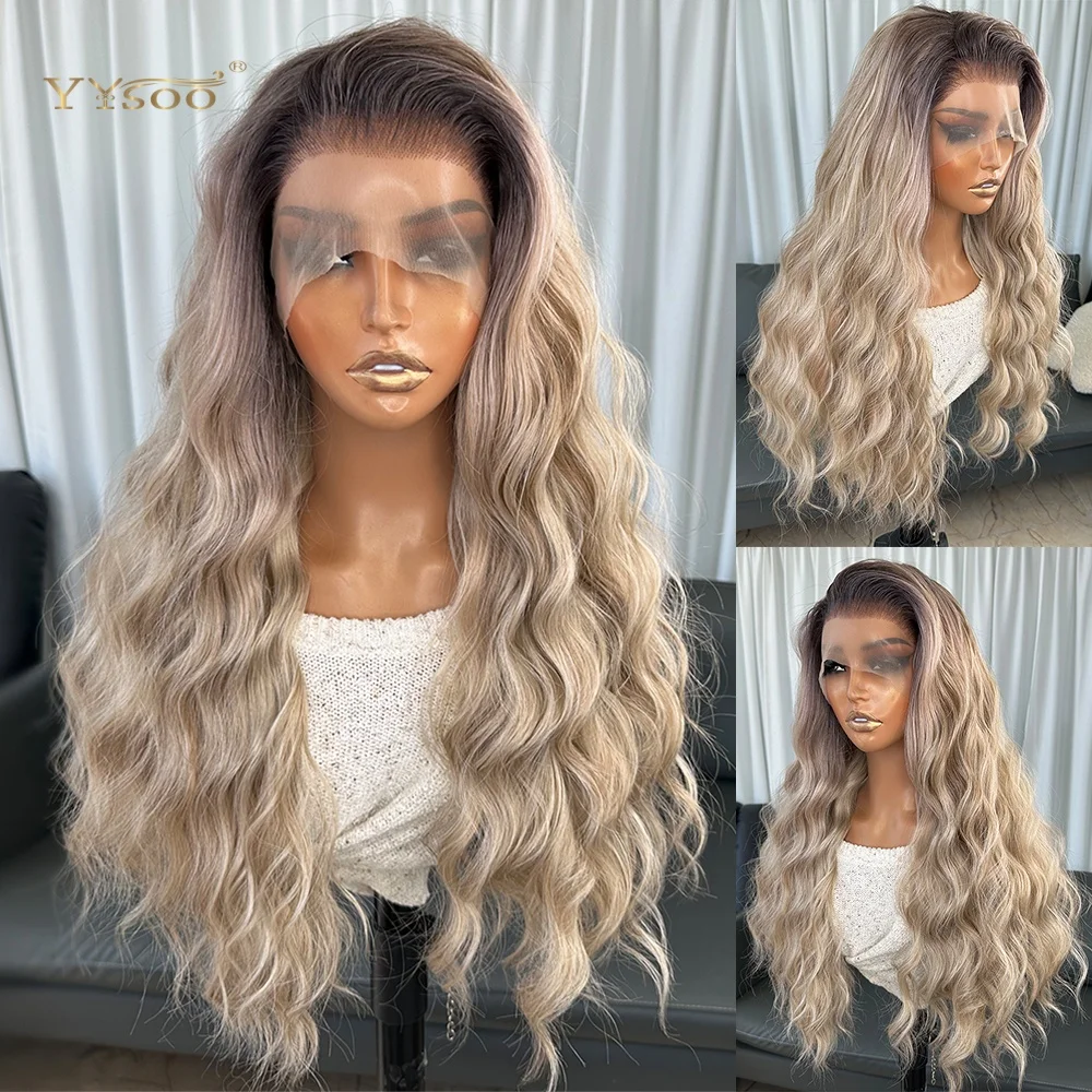 Futura Fiber Glueless Heat-resistant Mixed Color Natural Hairline Wavy Synthetic Lace Front Wig High Quality For Black WomensUse
Futura Fiber Glueless Heat-resistant Mixed Color Natural Hairline Wavy Synthetic Lace Front Wig High Quality For Black WomensUse