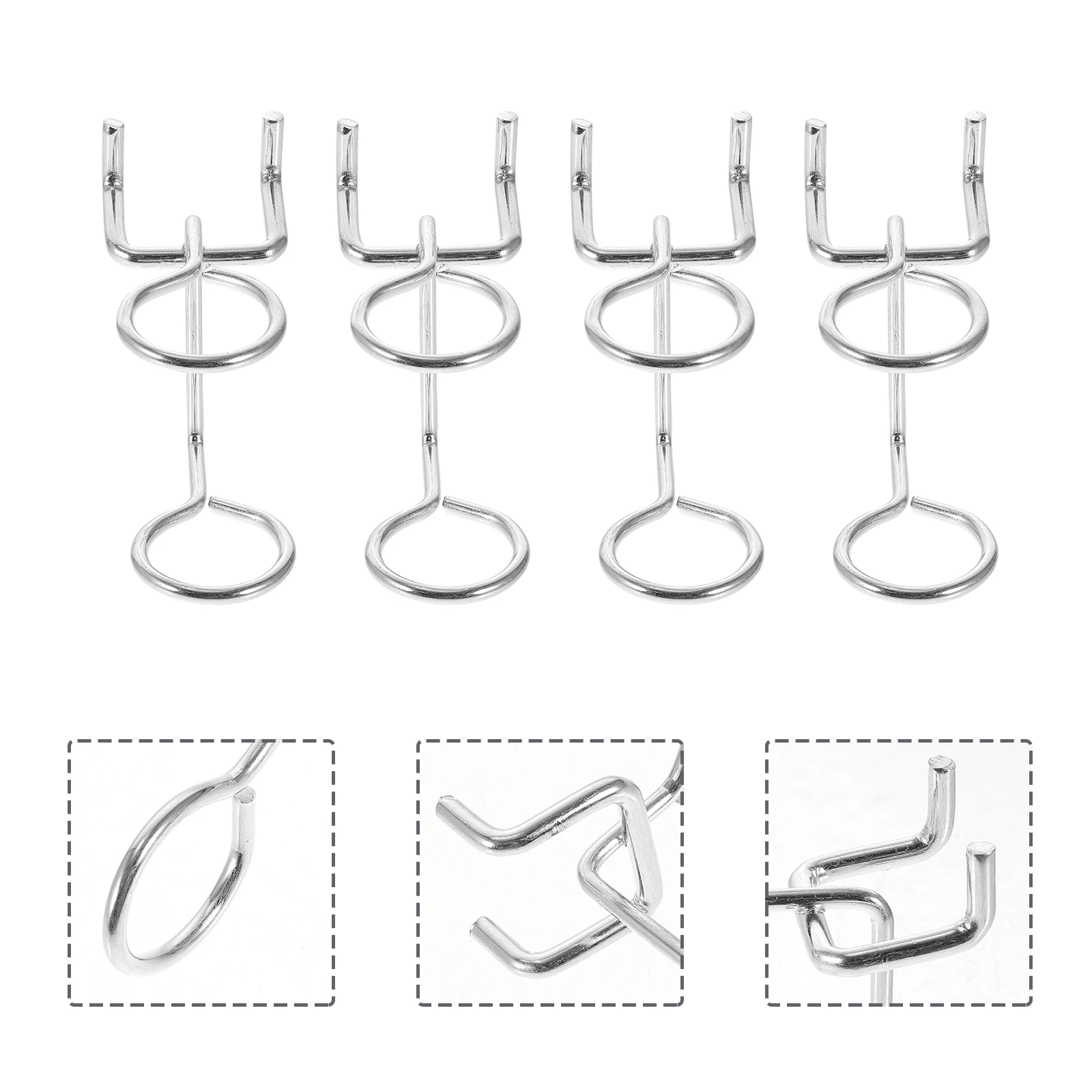 10 Pcs Pegboard Hooks Double Ring Metal Wall Organizer Screwdriver Holder Storage Solution Pegboard Accessories Tool Rack
10 Pcs Pegboard Hooks Double Ring Metal Wall Organizer Screwdriver Holder Storage Solution Pegboard Accessories Tool Rack