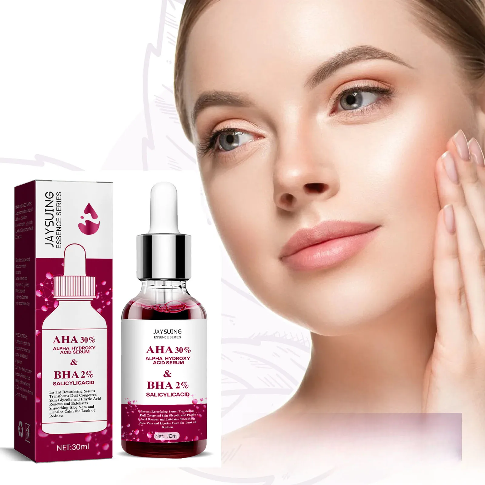 Face Pore Shrink Serum Salicylic Fruit Acid Essence Whitening Moisturizing Brightening Fade Acne Marks Repair Anti-age Skin Care
Face Pore Shrink Serum Salicylic Fruit Acid Essence Whitening Moisturizing Brightening Fade Acne Marks Repair Anti-age Skin Care