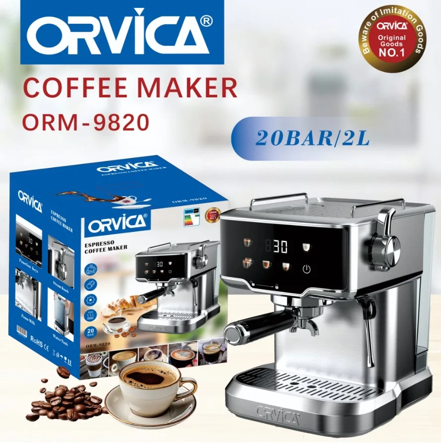 Italian Home Office Semi-Automatic Coffee Machine Pump Pressure Coffee Maker for Baristas
Italian Home Office Semi-Automatic Coffee Machine Pump Pressure Coffee Maker for Baristas