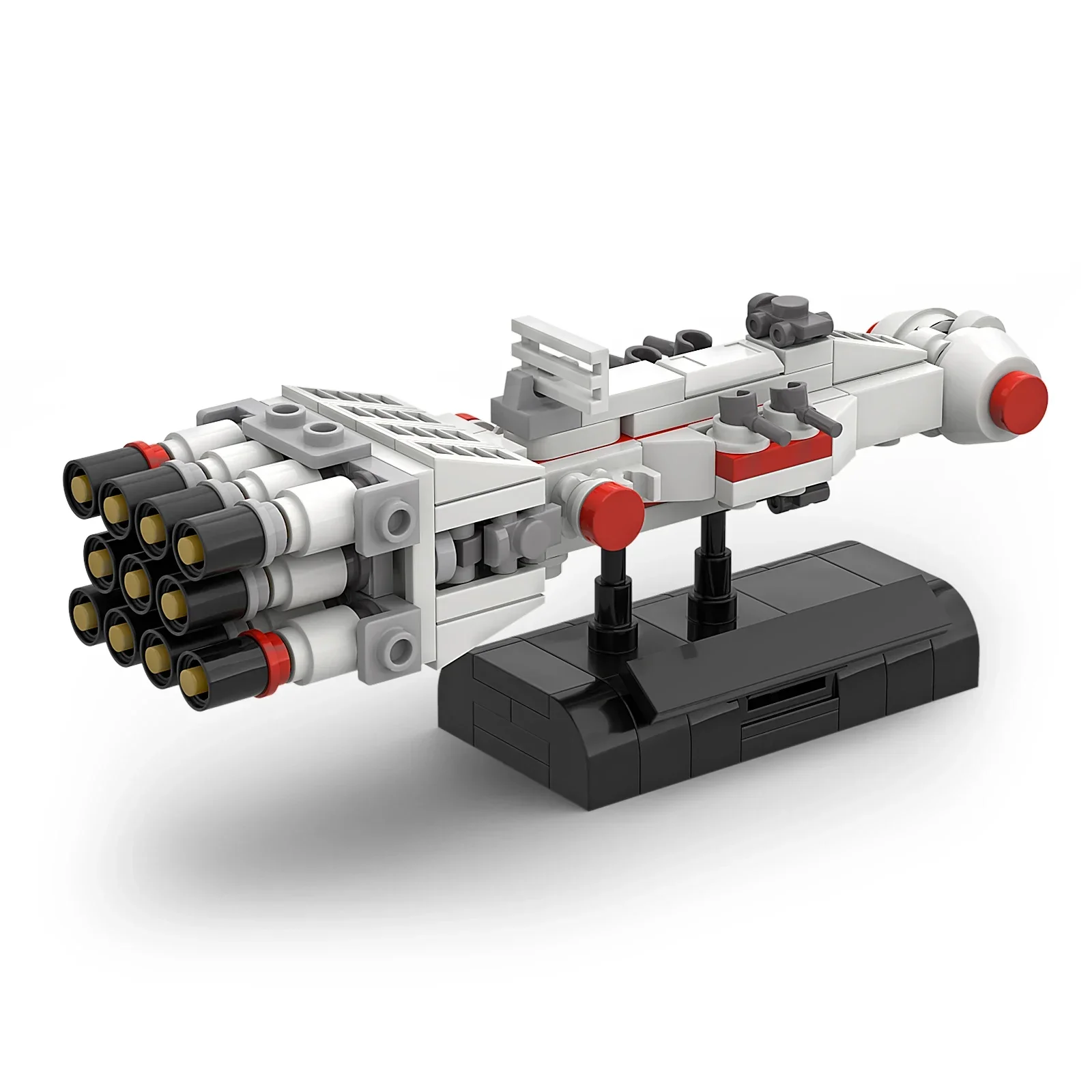 MOC Мини Космический корабль Строительные блоки Набор игрушек Space Wars The Tantive IV - Rebel Blockade Runner DIY Модель Кирпичи Игрушка Детский подарок
MOC Мини Космический корабль Строительные блоки Набор игрушек Space Wars The Tantive IV - Rebel Blockade Runner DIY Модель Кирпичи Игрушка Детский подарок