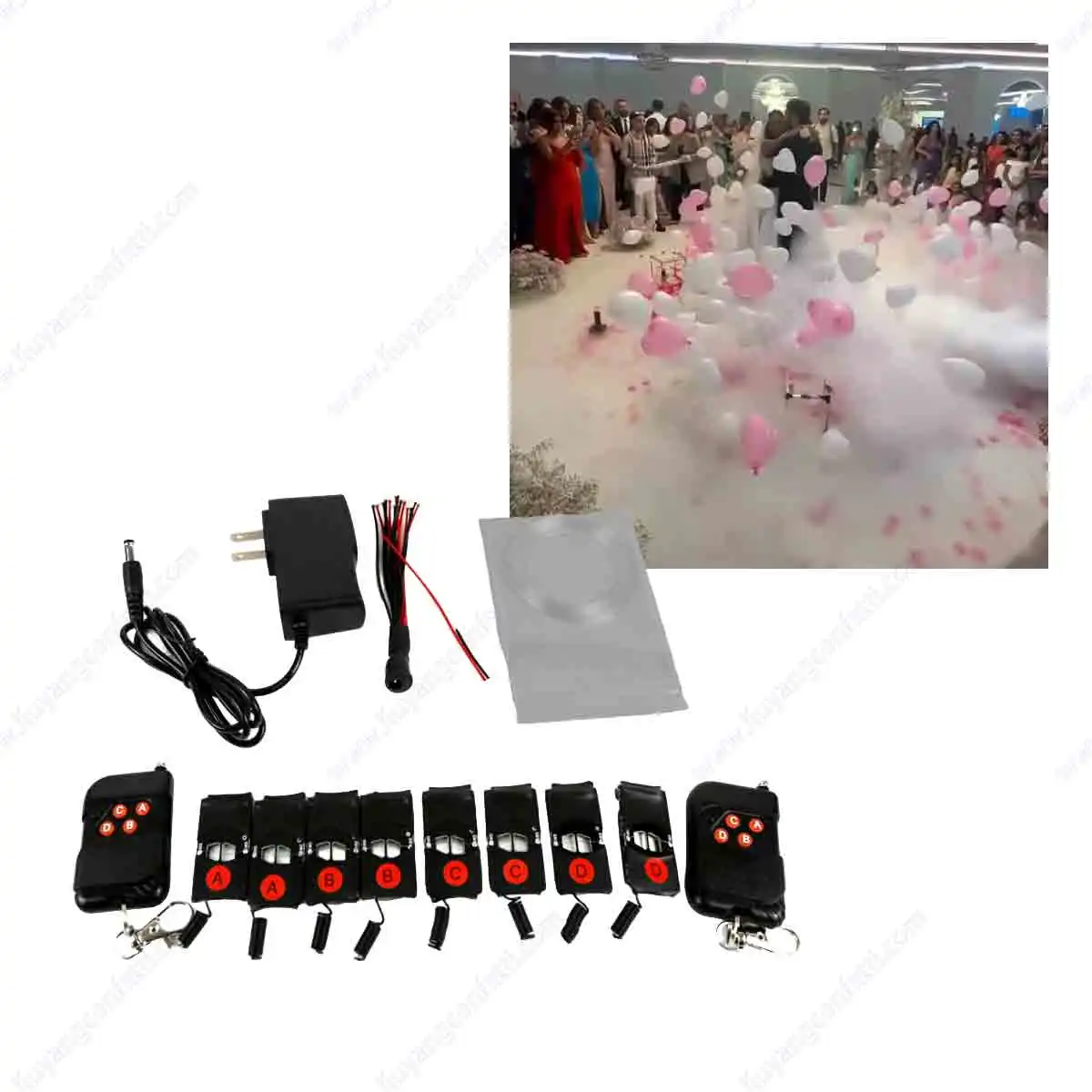 Remote Control Balloons Kit Exploding Blaster Balloon Machine Popper Wedding Birthday Marriage Stage Exploder Bride Birthday FX
Remote Control Balloons Kit Exploding Blaster Balloon Machine Popper Wedding Birthday Marriage Stage Exploder Bride Birthday FX
