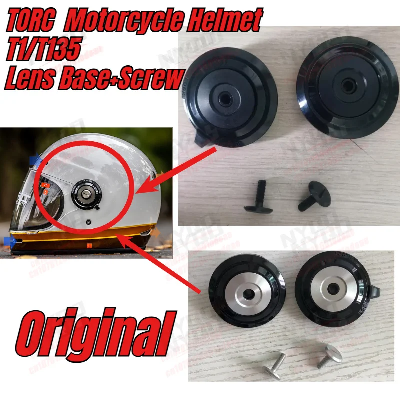 For TORC Motorcycle Helmet T1 T135 Visor Base Screw Helmet Lens Base Screw Original Helmet Parts Accessories
For TORC Motorcycle Helmet T1 T135 Visor Base Screw Helmet Lens Base Screw Original Helmet Parts Accessories