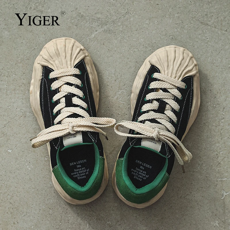 YIGER Men's Casual shoes Fashion Shell-shaped toe dissolving shoes men's korean style sneakers 2023 new Japan Casual shoes
YIGER Men's Casual shoes Fashion Shell-shaped toe dissolving shoes men's korean style sneakers 2023 new Japan Casual shoes