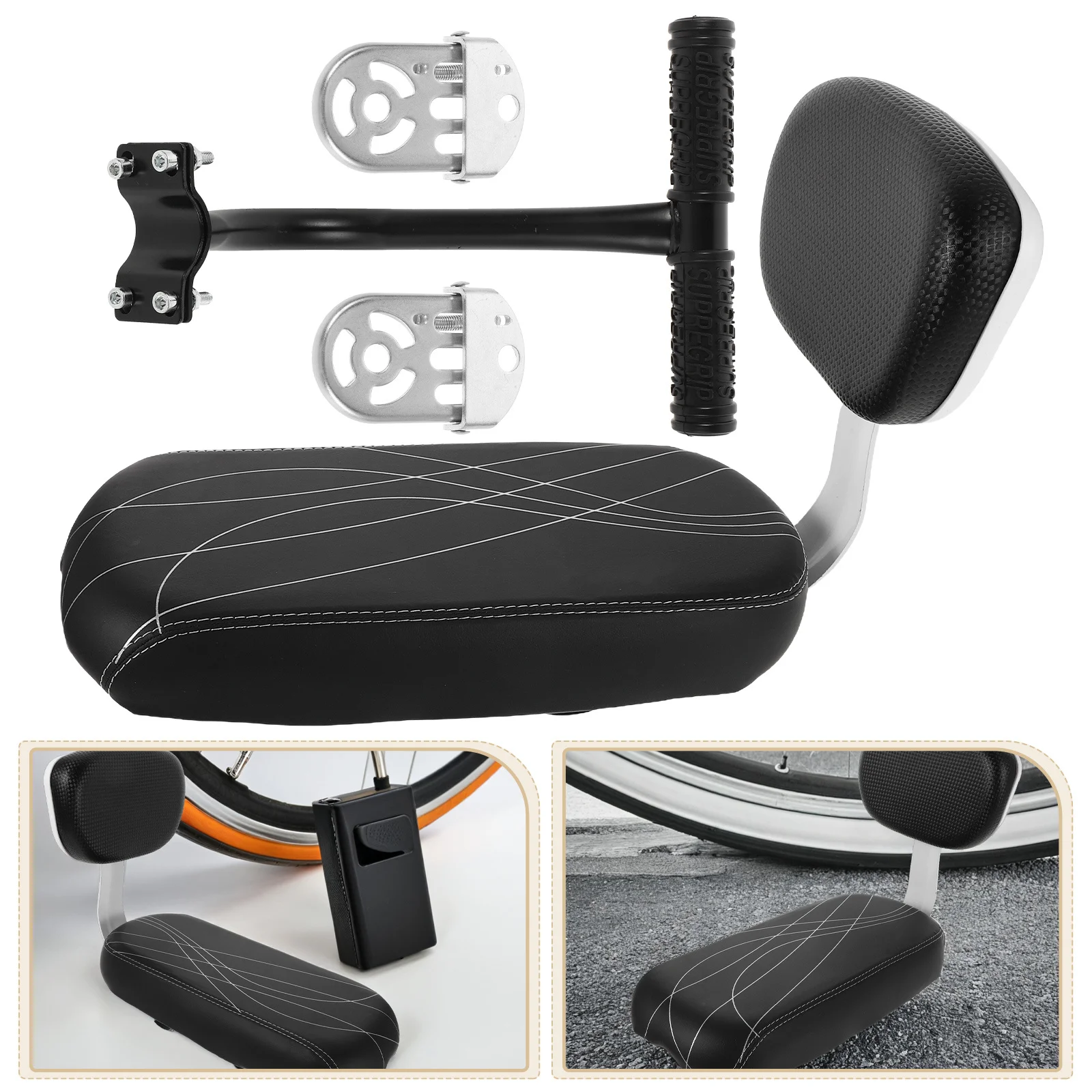 1Set Kids Bike Seat Backrest Armrest Rear Mounted Child Bicycle Cushion Outdoor Mountain Accessories Family Rides
1Set Kids Bike Seat Backrest Armrest Rear Mounted Child Bicycle Cushion Outdoor Mountain Accessories Family Rides