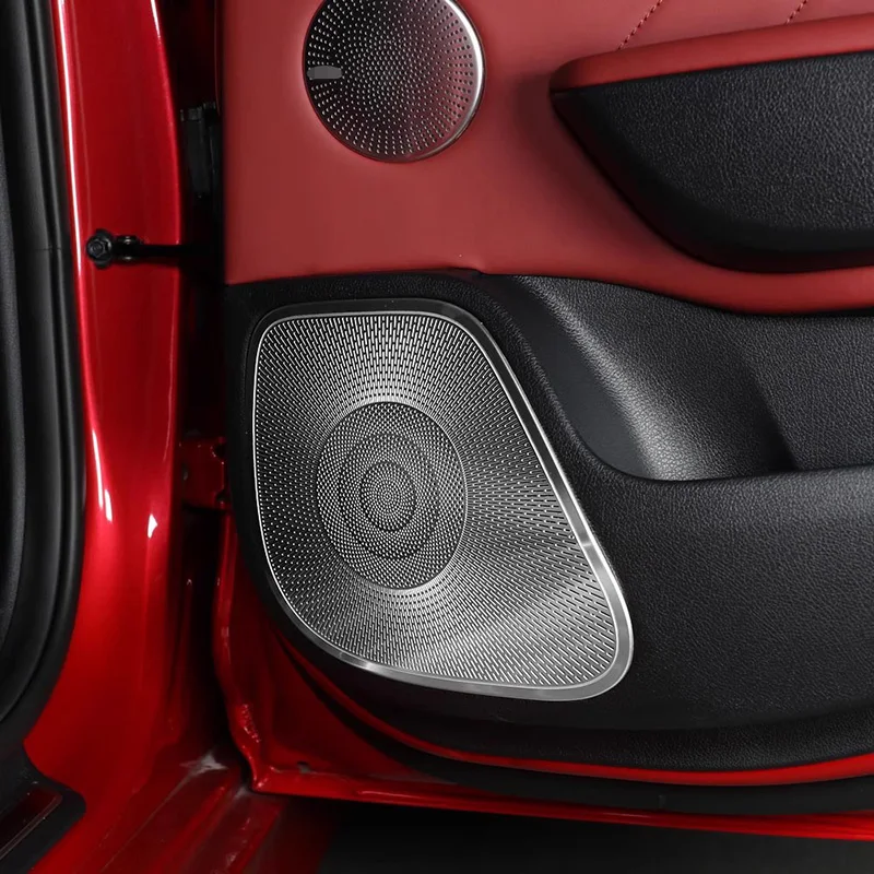 Car Interior Door Speaker Horn Cover For Kia Stinger 2018 2019 2020 2021 2022 2023 Stainless Steel Decoration Accessories Kit
Car Interior Door Speaker Horn Cover For Kia Stinger 2018 2019 2020 2021 2022 2023 Stainless Steel Decoration Accessories Kit