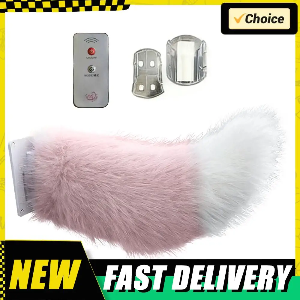 Remote Control Electric Car Tail, Cute Fuzzy Wagging Moving Tail for Car Exterior Decoration, Handmade Electric Tails Auto Charm
Remote Control Electric Car Tail, Cute Fuzzy Wagging Moving Tail for Car Exterior Decoration, Handmade Electric Tails Auto Charm