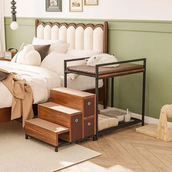 Customizable Pet Stairs Cat Simple Bunk Bed Cat And Dog One Nest Environmentally Friendly Material Furniture
Customizable Pet Stairs Cat Simple Bunk Bed Cat And Dog One Nest Environmentally Friendly Material Furniture