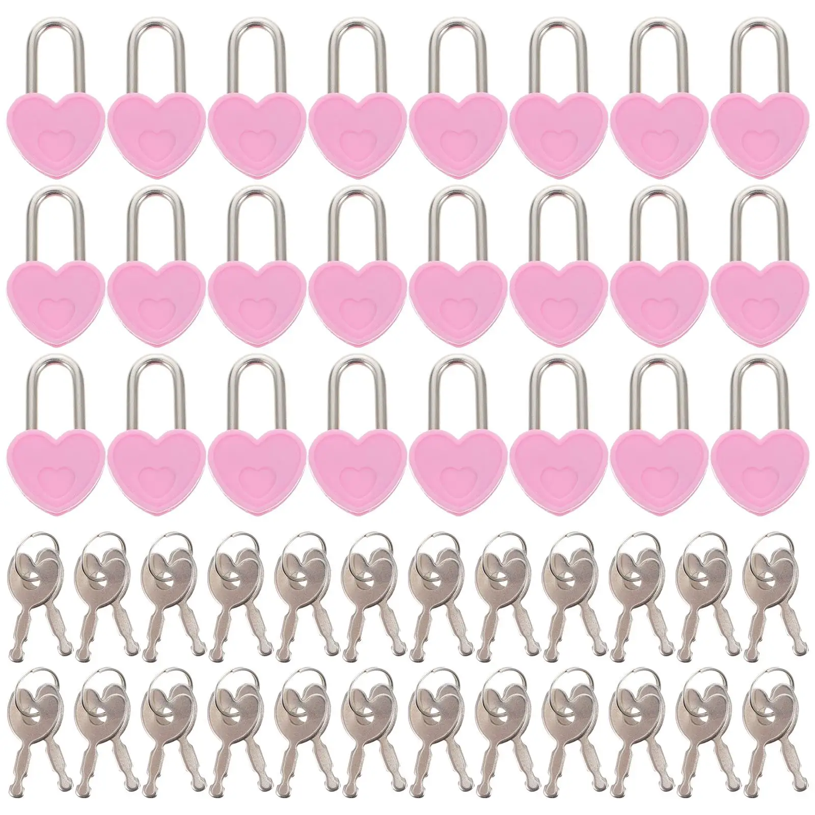Vintage Mini Heart Shaped Padlock 2 Keys Anti Rust Plastic Alloy Suitcase Jewelry Box Handbag Diary Lock
Vintage Mini Heart Shaped Padlock 2 Keys Anti Rust Plastic Alloy Suitcase Jewelry Box Handbag Diary Lock