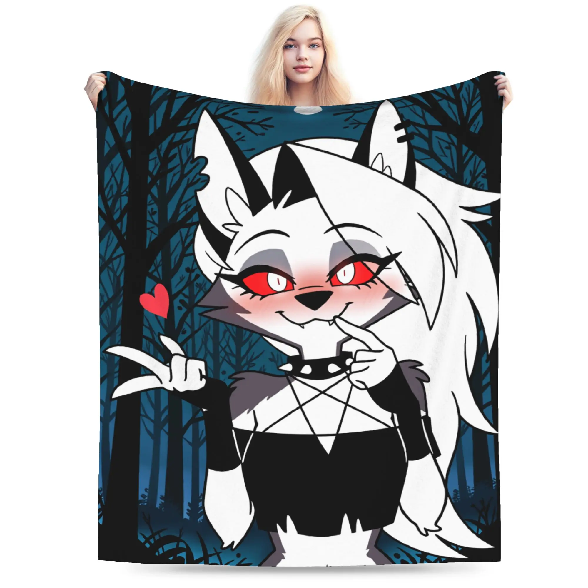 Sexy Loona Anime Plush Blankets Kids Adult Helluva Boss Flannel Throw Blanket For Living Room Warm Quality Bedspread Gift
Sexy Loona Anime Plush Blankets Kids Adult Helluva Boss Flannel Throw Blanket For Living Room Warm Quality Bedspread Gift