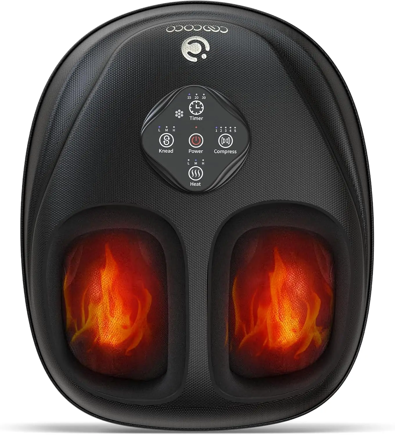 Upgraded Shiatsu Foot Massager with Heat - HSA/FSA Eligible, Relieves Plantar Fasciitis & Neuropathy Pain for Home Use
Upgraded Shiatsu Foot Massager with Heat - HSA/FSA Eligible, Relieves Plantar Fasciitis & Neuropathy Pain for Home Use