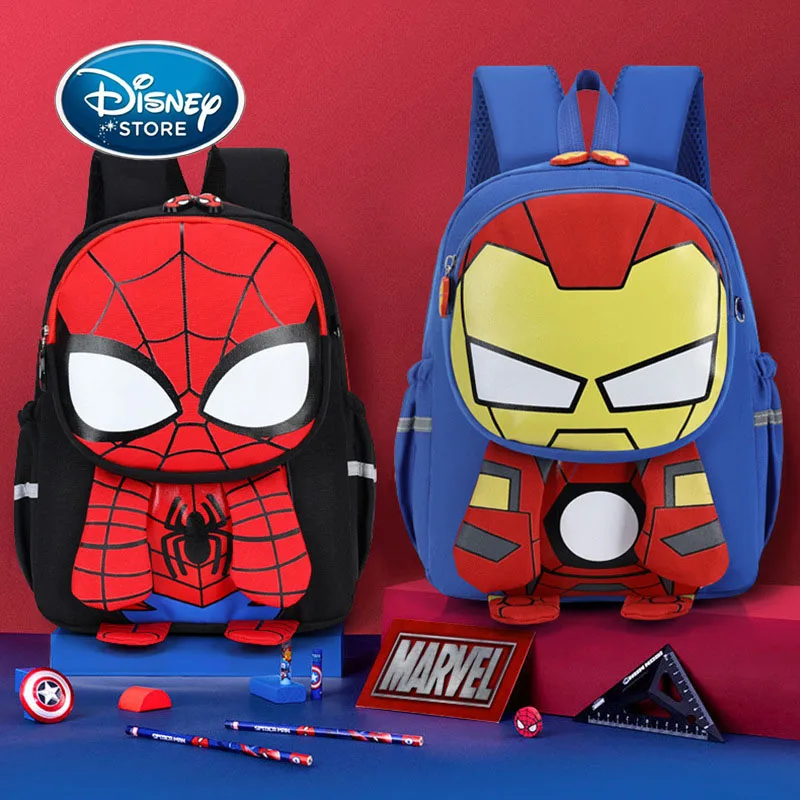 Disney Baby Backpack Kindergarten Schoolbag Boy Cartoon Super Hero Spiderman 3-6 Years Old Children Bookbag Kid Toy Storage Bag
Disney Baby Backpack Kindergarten Schoolbag Boy Cartoon Super Hero Spiderman 3-6 Years Old Children Bookbag Kid Toy Storage Bag