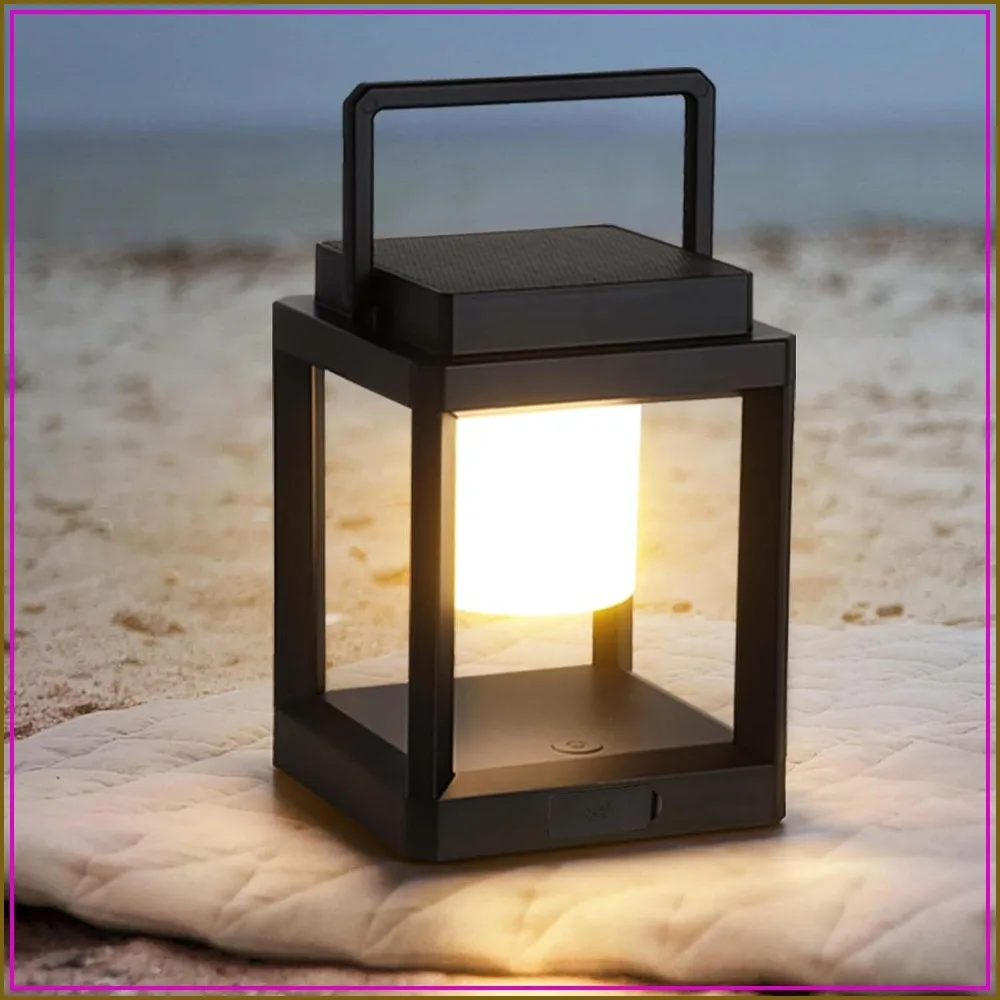 Solar Lantern Outdoor Table Lamp: Portable Hanging LED, Waterproof for Patio Camping
Solar Lantern Outdoor Table Lamp: Portable Hanging LED, Waterproof for Patio Camping