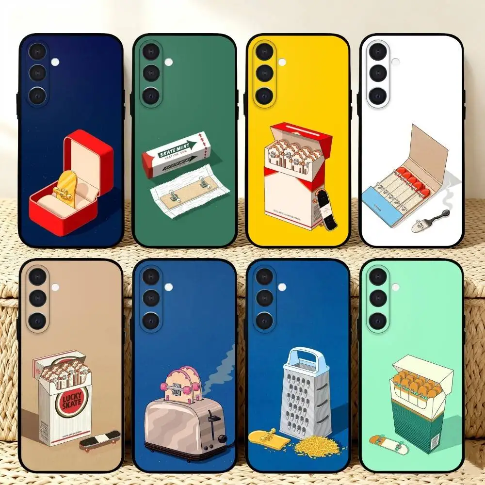 S-Skateboard Abstract Art Phone Case For Samsung A73,72,71,A52,51,40,41,A22,A32,31,A13, Soft Black Shell
S-Skateboard Abstract Art Phone Case For Samsung A73,72,71,A52,51,40,41,A22,A32,31,A13, Soft Black Shell