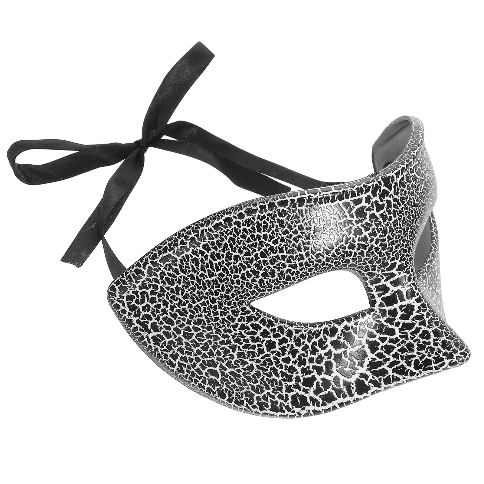 Retro Crack Half Face Masquerade For Halloween Carnival Scary Costume Party Adult Horror Unique Eerie Design Comfortable Plastic 
Retro Crack Half Face Masquerade For Halloween Carnival Scary Costume Party Adult Horror Unique Eerie Design Comfortable Plastic