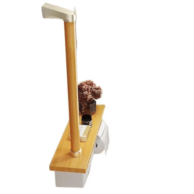 Toilet tissue holder tissue box toilet waterproof belt solid wood armrest shelf storage box roll paper tube toilet paper
Toilet tissue holder tissue box toilet waterproof belt solid wood armrest shelf storage box roll paper tube toilet paper