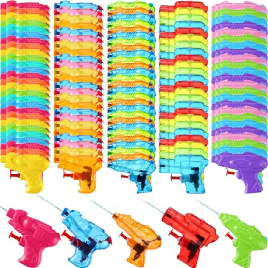 Water gun toy for summer pool, beach, and party use; plastic material; assorted colors; 200 pcs bulk pack with reliable squirt
Water gun toy for summer pool, beach, and party use; plastic material; assorted colors; 200 pcs bulk pack with reliable squirt
