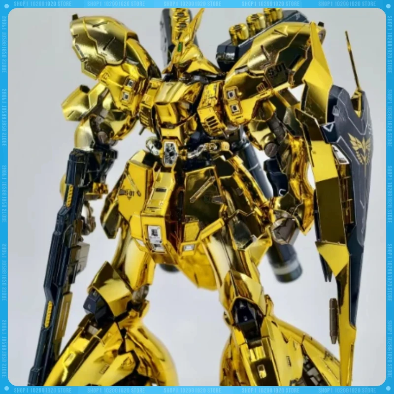 В наличии: Модель SIHAI Sazabi RG 1/144 с золотым покрытием, сборный набор, аниме-фигурка, модель робота, подарок, игрушка
В наличии: Модель SIHAI Sazabi RG 1/144 с золотым покрытием, сборный набор, аниме-фигурка, модель робота, подарок, игрушка