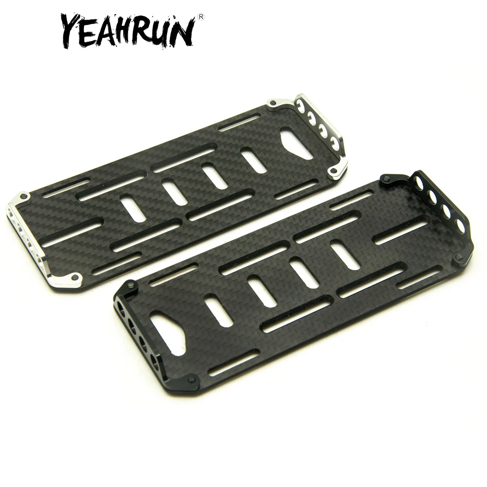 YEAHRUN Carbon Fiber Battery Mounting Plate For Axial SCX10 1/10 RC Crawler Car Upgrade Parts
YEAHRUN Carbon Fiber Battery Mounting Plate For Axial SCX10 1/10 RC Crawler Car Upgrade Parts