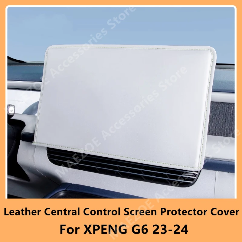 For XPENG G6 23-24 Leather Central Control Screen Protector Cover,Car Interior Decoration Protection Accessories Refit
For XPENG G6 23-24 Leather Central Control Screen Protector Cover,Car Interior Decoration Protection Accessories Refit