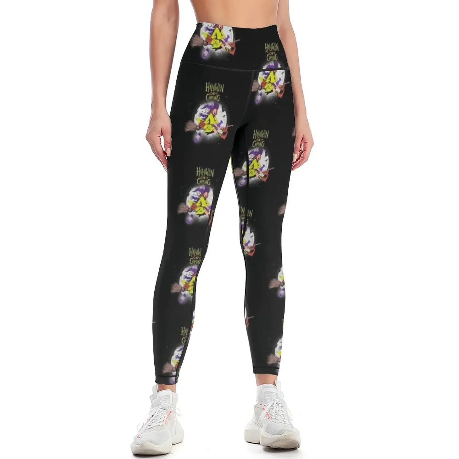 Cute Witch Halloween is comming Leggings Sports pants woman Women's tights gym clothing joggers for Womens Leggings
Cute Witch Halloween is comming Leggings Sports pants woman Women's tights gym clothing joggers for Womens Leggings