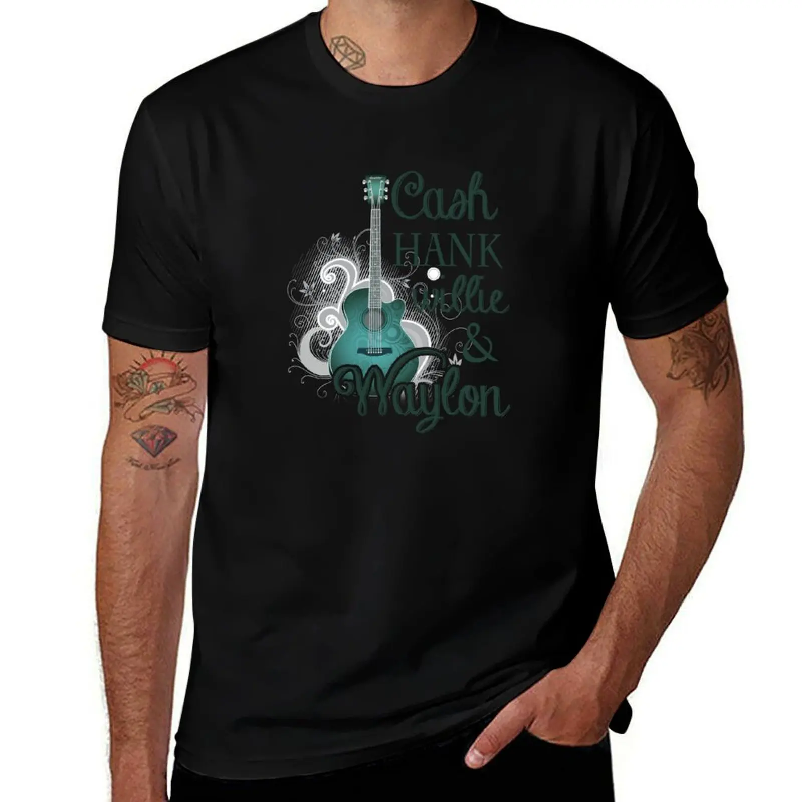 Willie Hank Cash Waylon T-Shirt Simple Print Design T-Shirt
Willie Hank Cash Waylon T-Shirt Simple Print Design T-Shirt