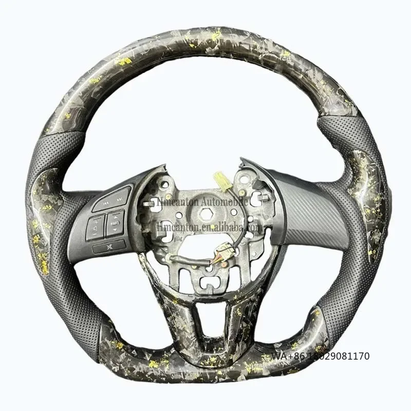 Модификация точно обработанного кованого перфорированного кожаного ip-колеса из углеродного волокна для рулевого колеса автомобиля AXELA
Модификация точно обработанного кованого перфорированного кожаного ip-колеса из углеродного волокна для рулевого колеса автомобиля AXELA