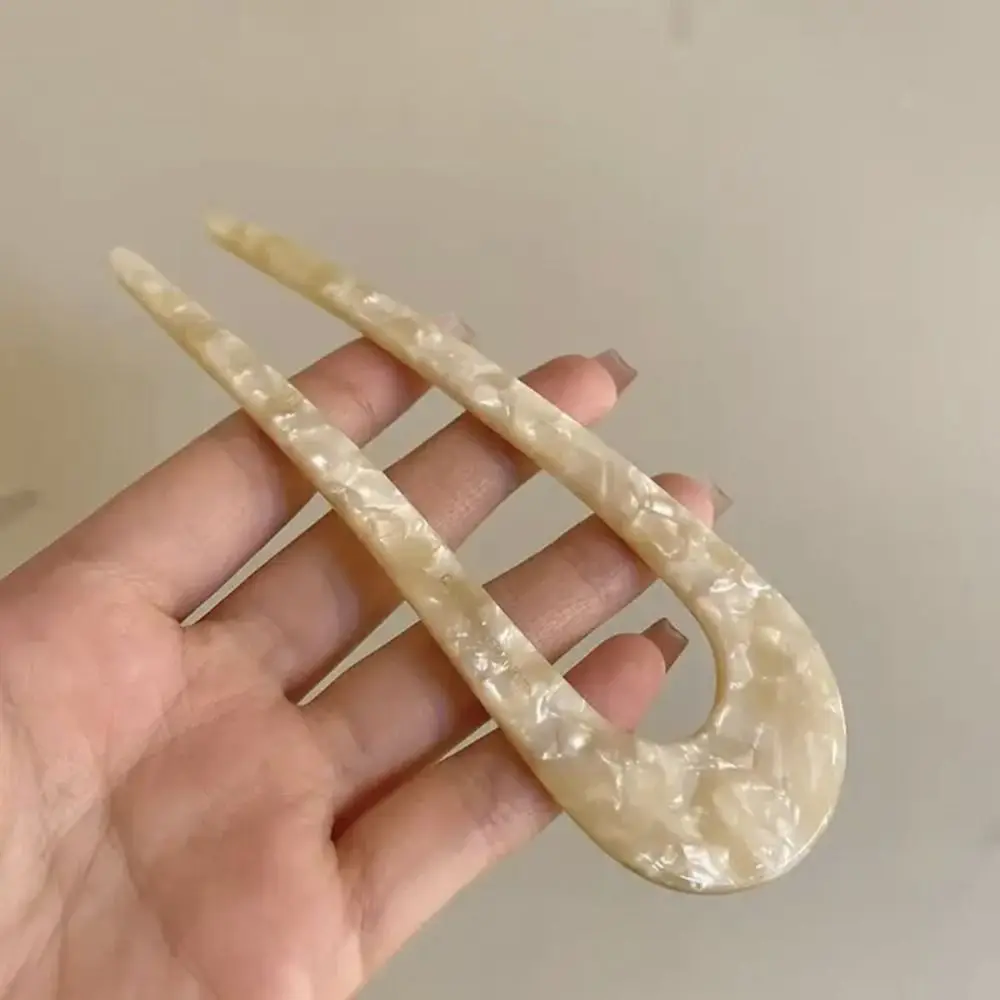 New Headdress Korean Hair Clips Temperament Acetate Hair Sticks Women Hairpins Chinese Hair Fork Hanfu Hair Sticks
New Headdress Korean Hair Clips Temperament Acetate Hair Sticks Women Hairpins Chinese Hair Fork Hanfu Hair Sticks