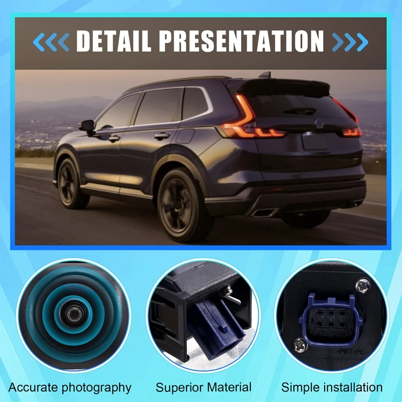 A87D-39530-30A-H01 Car Reverse Rearview Camera For Honda Eleventh Generation Accord 2024-2025 3953030AH01
A87D-39530-30A-H01 Car Reverse Rearview Camera For Honda Eleventh Generation Accord 2024-2025 3953030AH01